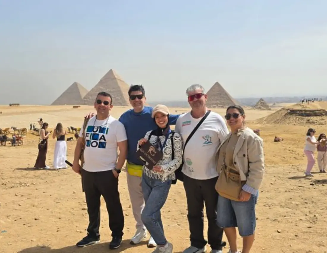 Egy Excursions traveler in Egypt