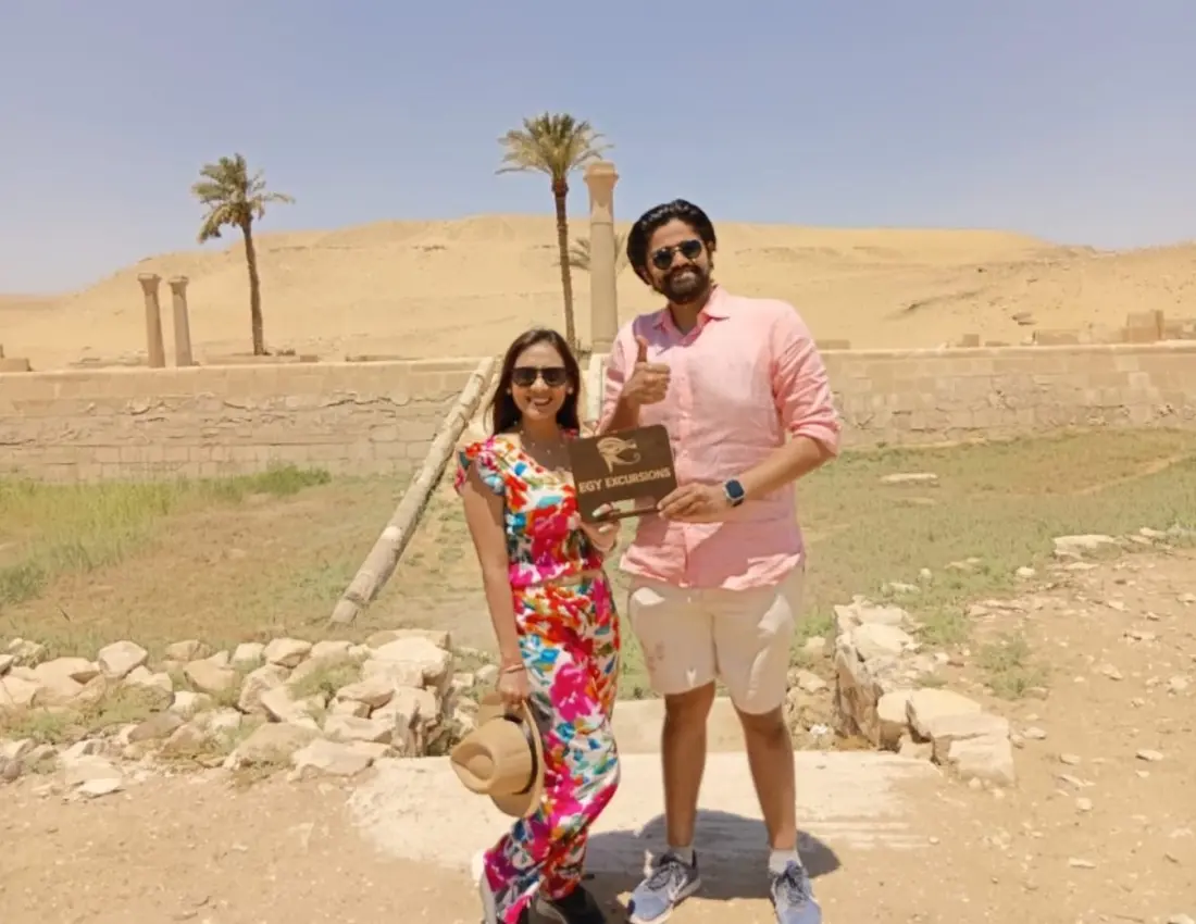 Guests enjoying their Egypt excursion