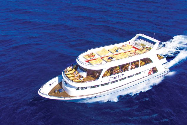 Elite VIP Cruise with BBQ buffet lunch Hurghada